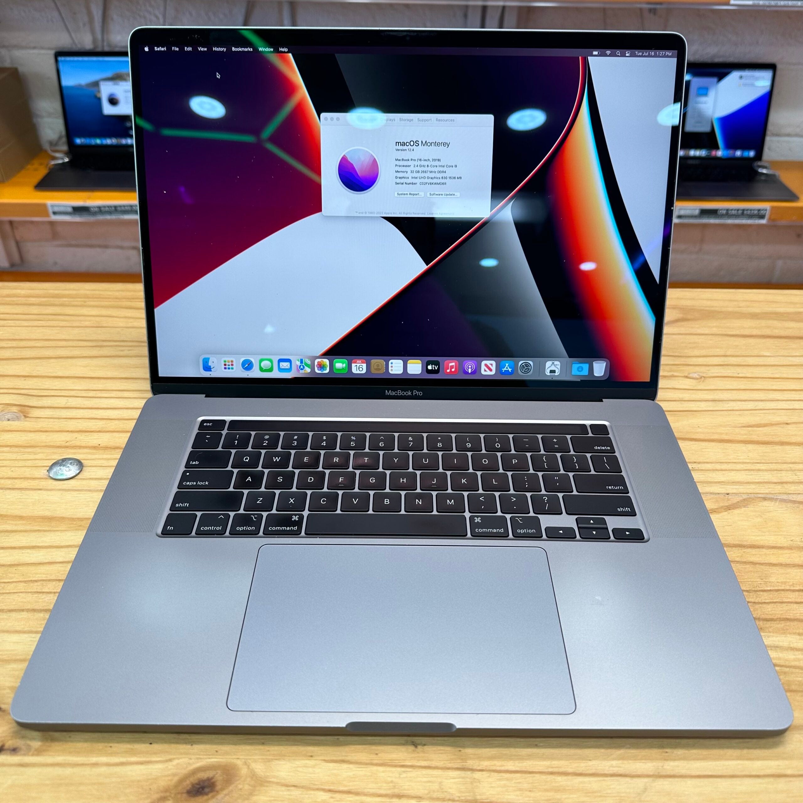 MacBook Pro 2019-ի վերանորոգում